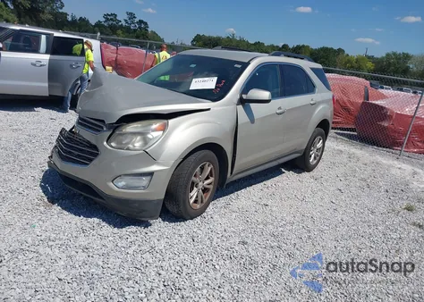 2016 Chevrolet Equinox Lt из США, поврежденный, VIN 2GNALCEK3G1174738